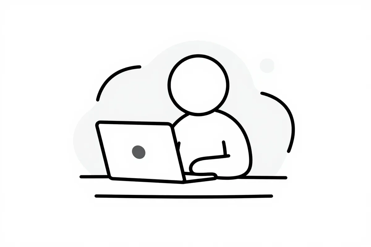Developer using AI coding assistant on screen with real-time suggestions